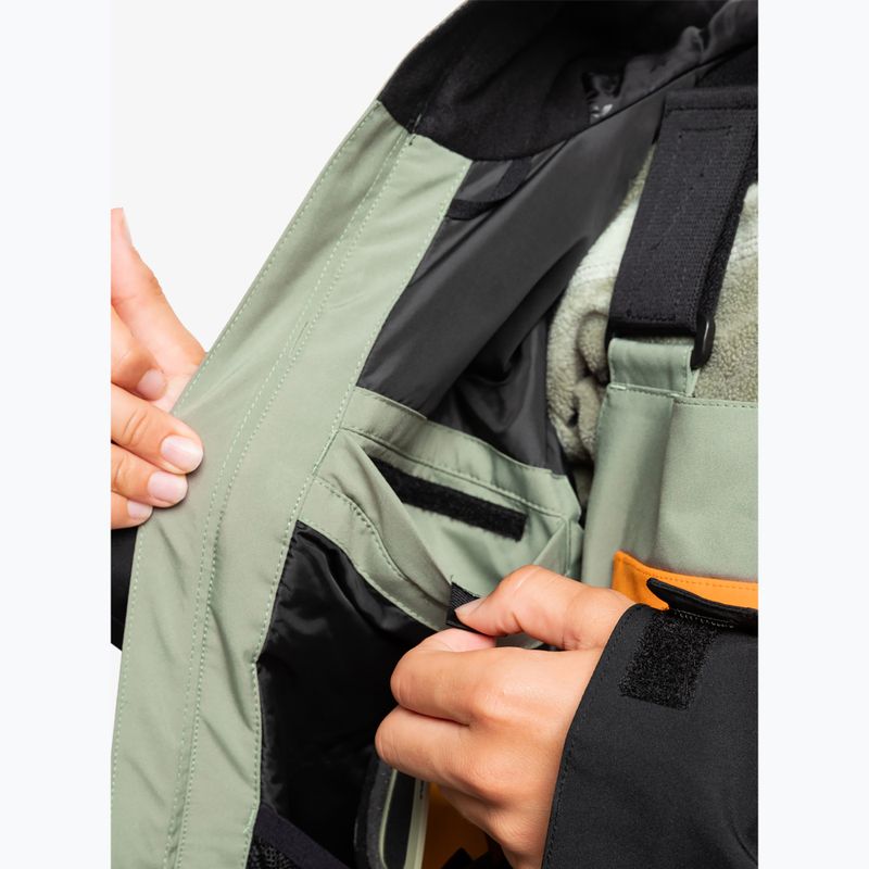 Kurtka snowboardowa dziecięca Quiksilver Ambition sea spray 6
