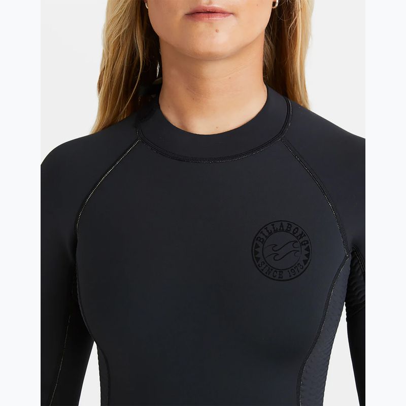Pianka do pływania damska Billabong 2/2 mm Spring Fever Natural Back Zip Spring black 5