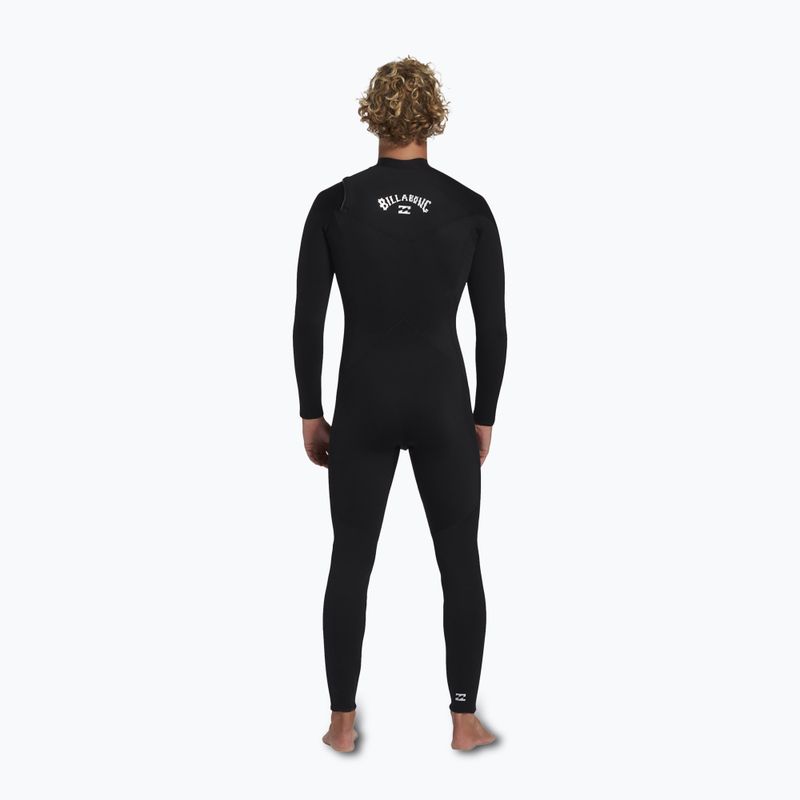 Pianka do pływania męska Billabong 5/4 mm Foil Chest Zip GBS black 2