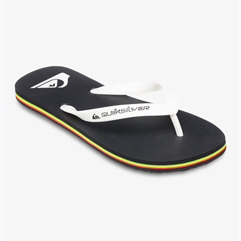 Japonki męskie Quiksilver Molokai black rasta