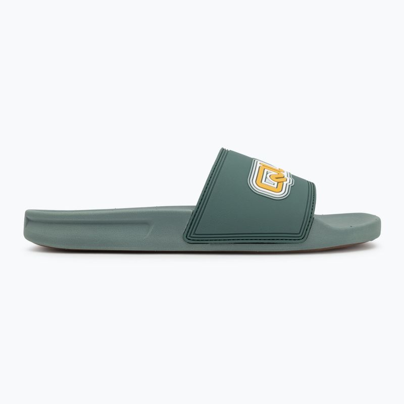 Klapki męskie Quiksilver Rivi Wordmark Slide II sage 2