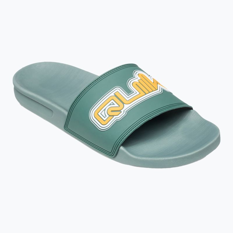 Klapki męskie Quiksilver Rivi Wordmark Slide II sage