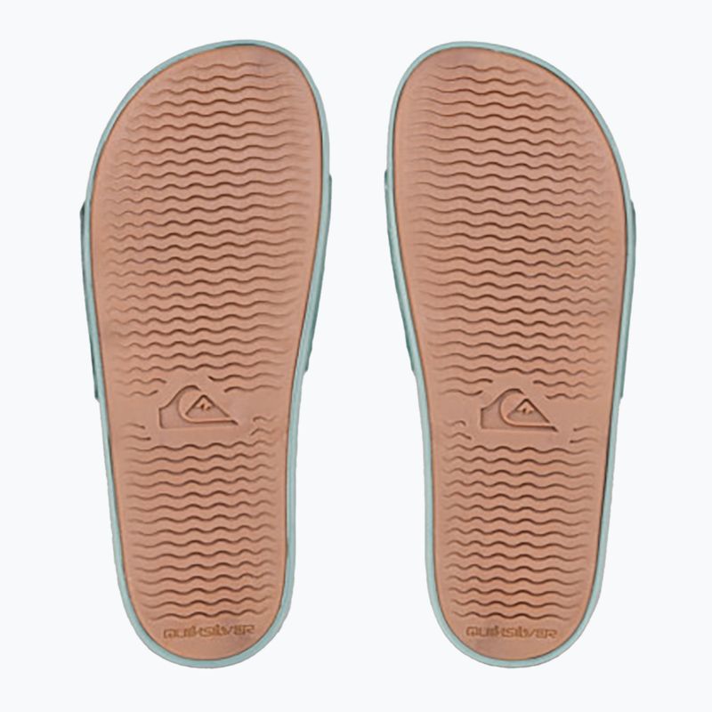Klapki męskie Quiksilver Rivi Wordmark Slide II sage 3