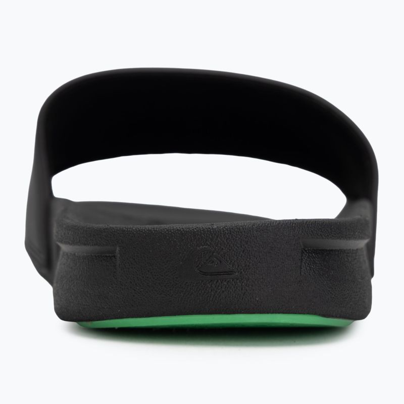 Klapki męskie Quiksilver Rivi Wordmark Slide II black rasta 6