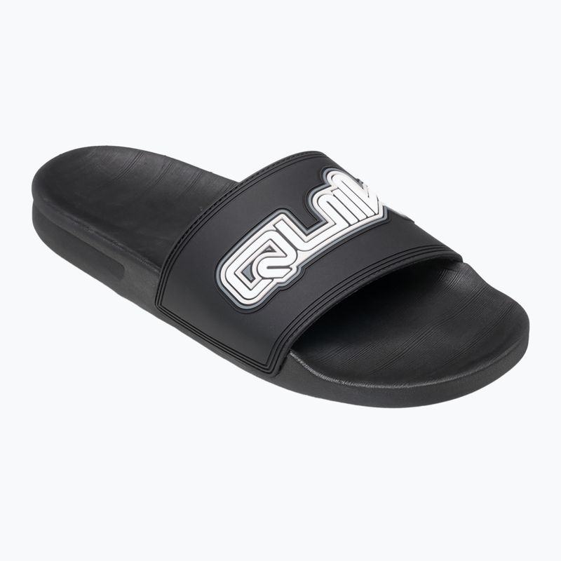 Klapki męskie Quiksilver Rivi Wordmark Slide II black 5
