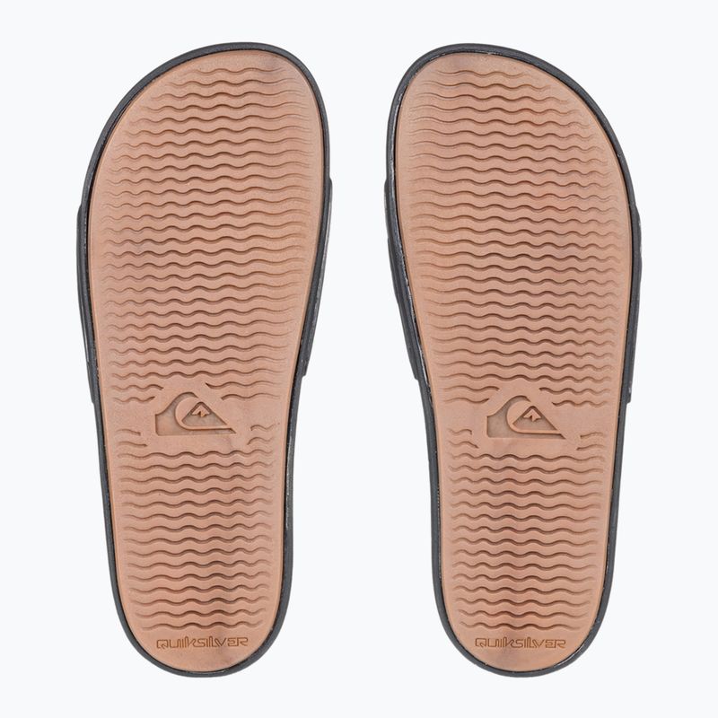 Klapki męskie Quiksilver Rivi Wordmark Slide II black 5 3