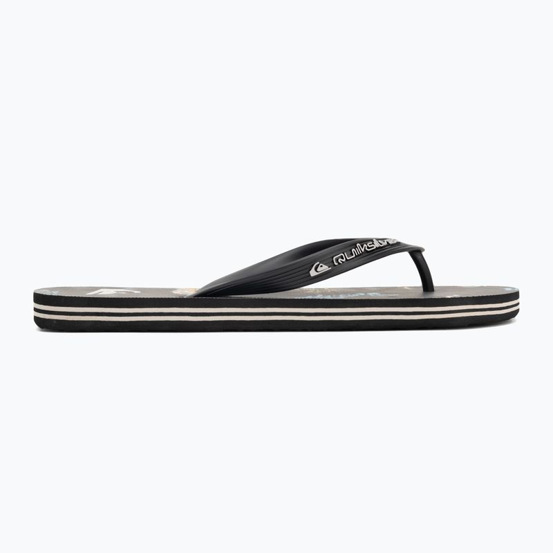 Japonki męskie Quiksilver Molokai Art 25 black naturama 2