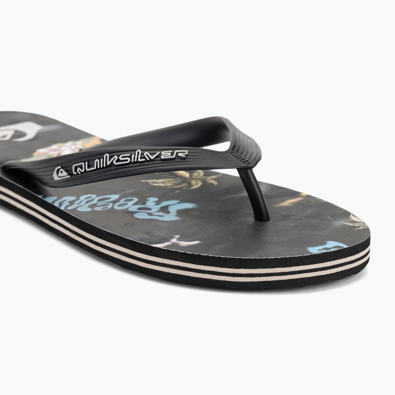 Japonki męskie Quiksilver Molokai Art 25 black naturama 7