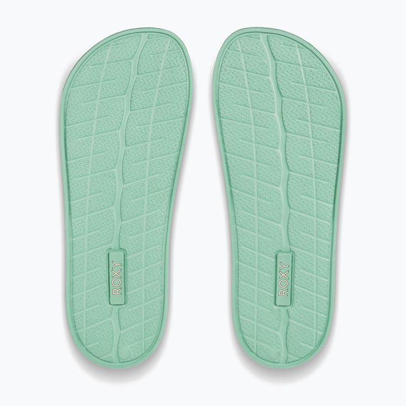 Klapki damskie ROXY Slippy IV sage 3