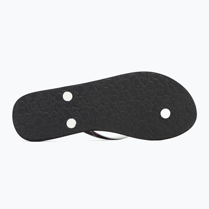 Japonki damskie ROXY Portofino III dc black multi camo 4