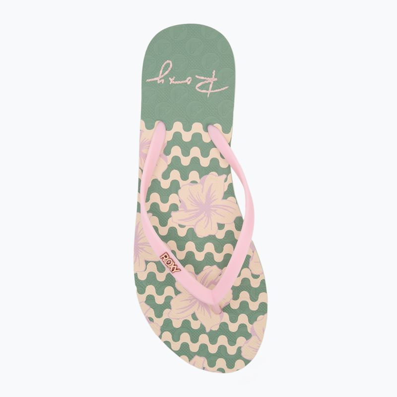 Japonki damskie ROXY Viva Stamp II sage 5
