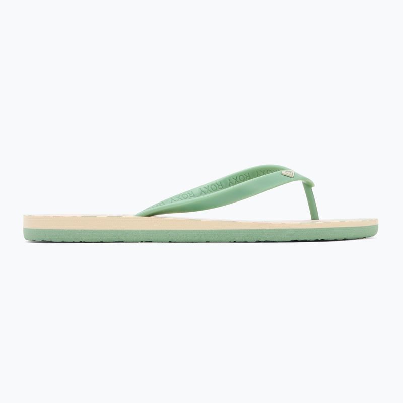 Japonki damskie ROXY Tahiti VII green/pink 2