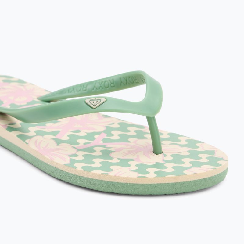 Japonki damskie ROXY Tahiti VII green/pink 7