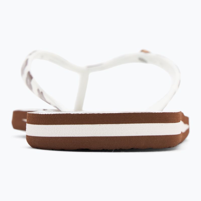 Japonki damskie ROXY Portofino III dc light brown/white 6