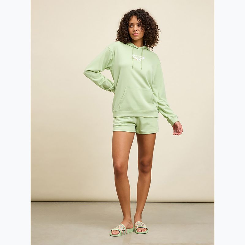 Klapki damskie ROXY Slippy II green stripe 4