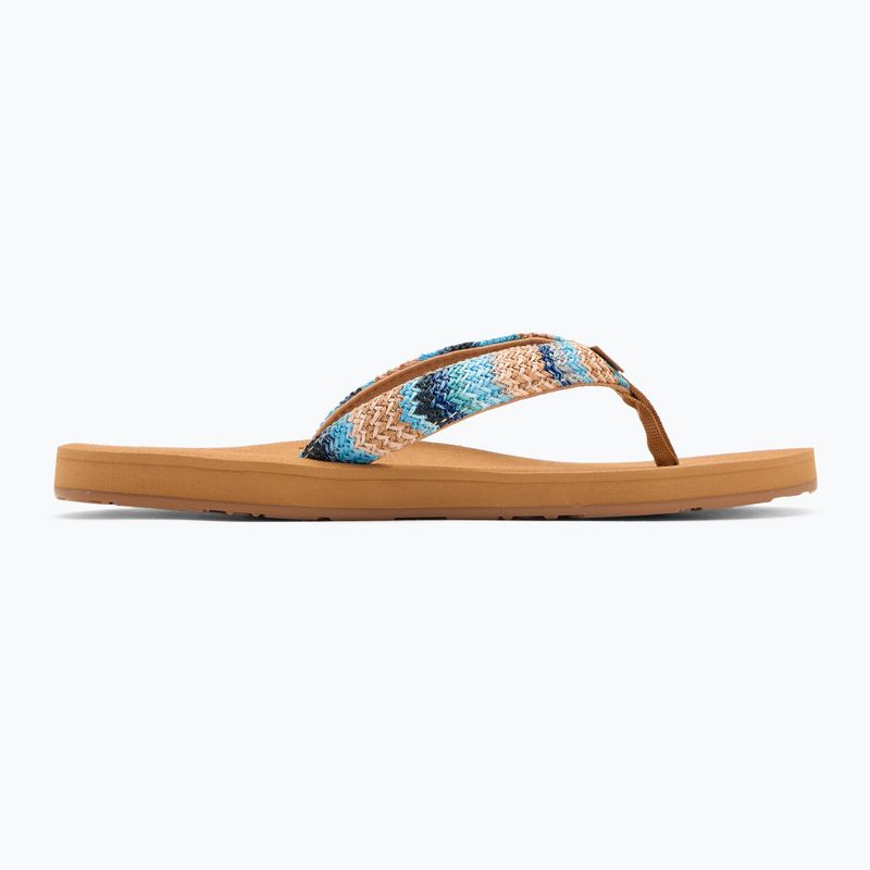 Japonki damskie ROXY Porto Raffia II blue depths 2