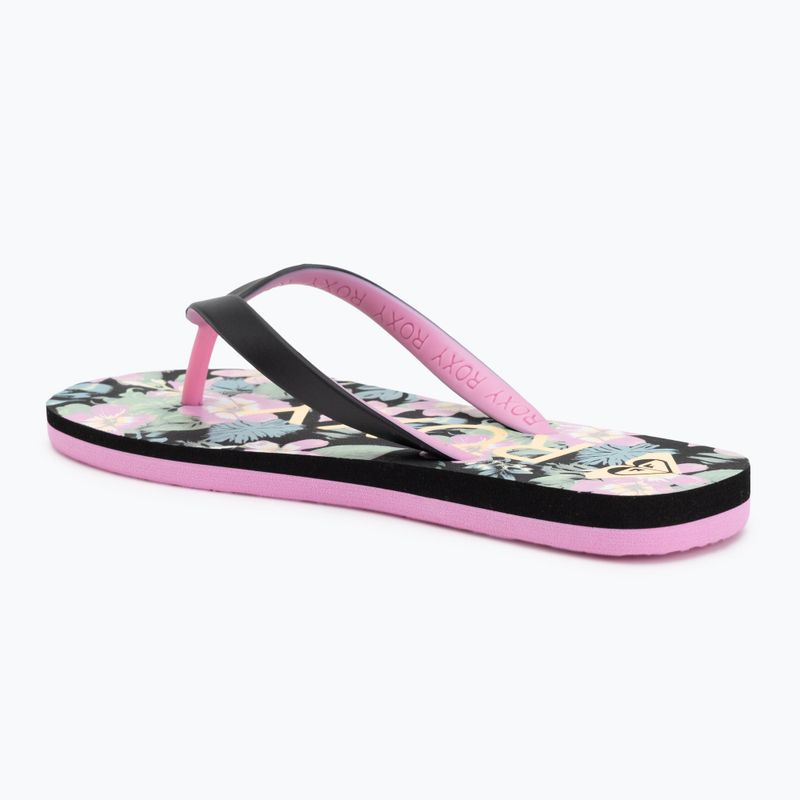 Japonki dziecięce ROXY Tahiti VII black/pink stencil 3