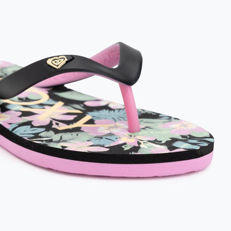 Japonki dziecięce ROXY Tahiti VII black/pink stencil 7