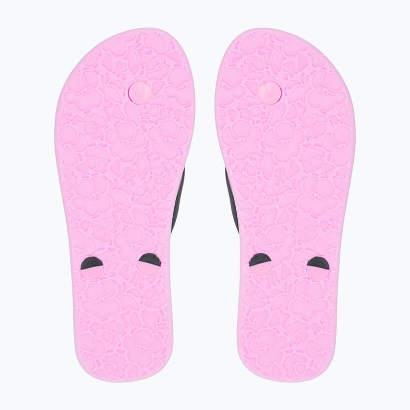 Japonki dziecięce ROXY Tahiti VII black/pink stencil 3