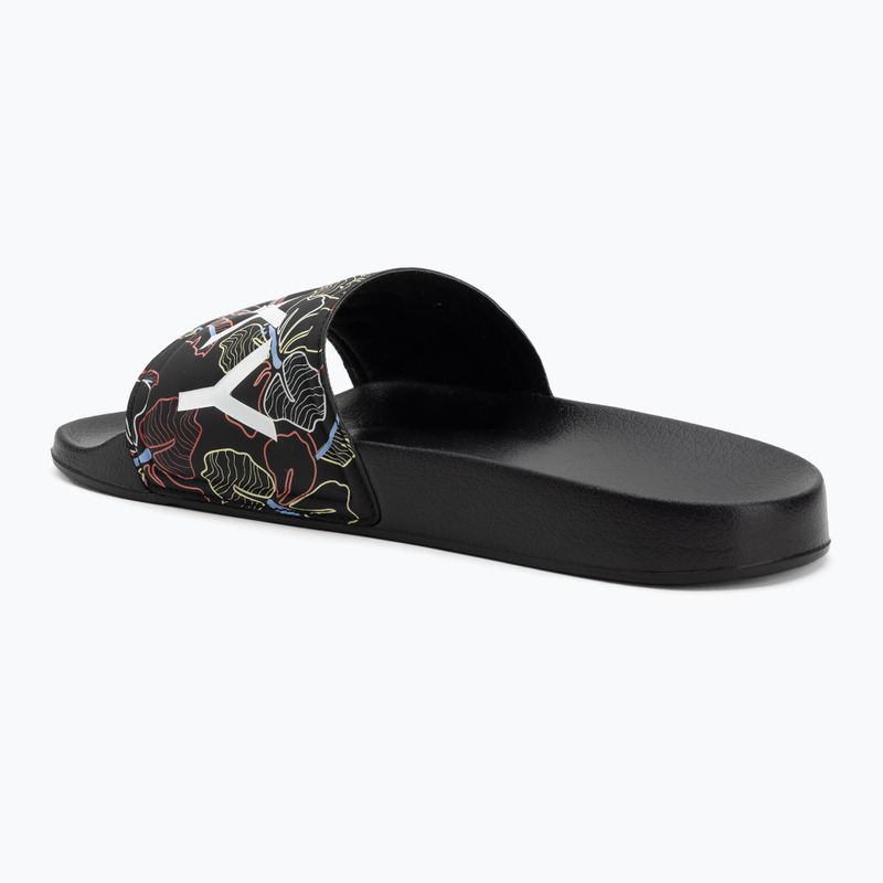 Klapki damskie ROXY Slippy II black multi camo 3