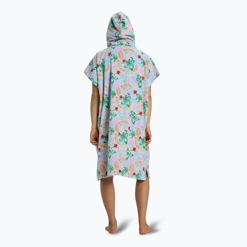 Ponczo kąpielowe damskie Billabong Hooded Towel coastal blue 2