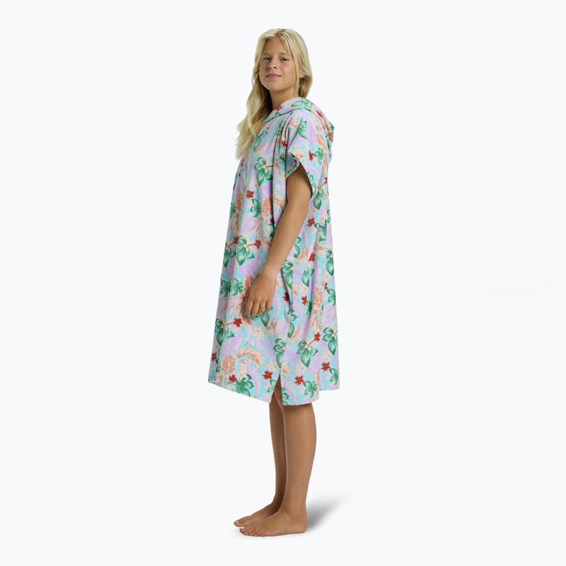 Ponczo kąpielowe damskie Billabong Hooded Towel coastal blue 3