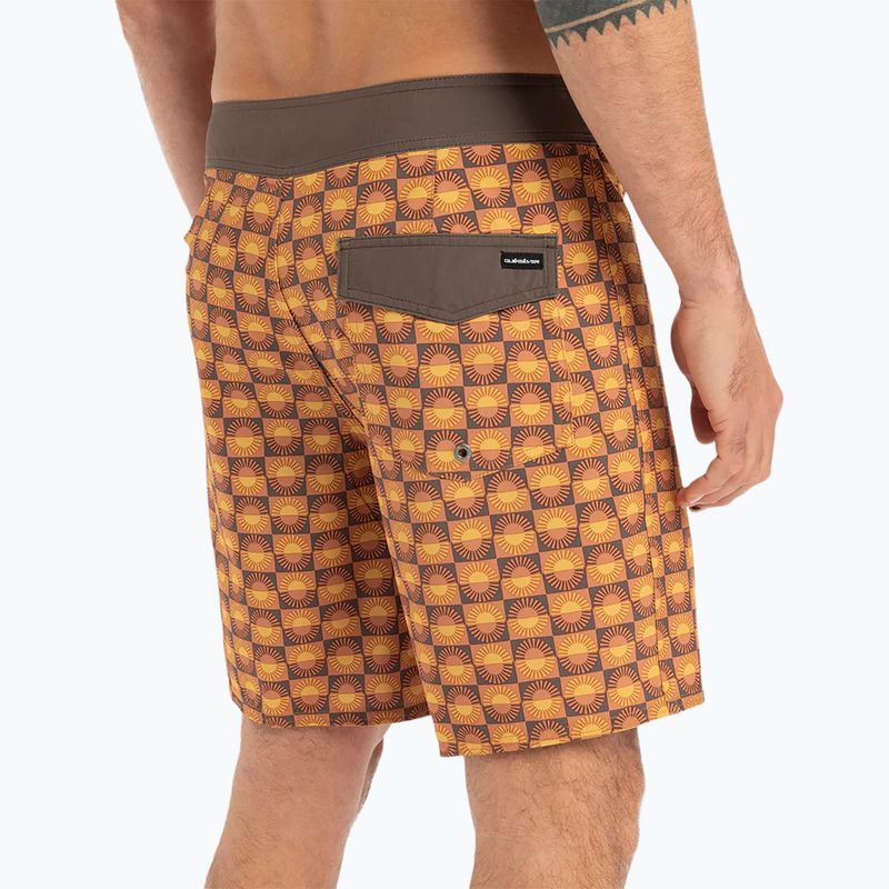 Szorty kąpielowe męskie Quiksilver Surfsilk Straight Leg 18" florever bran 7