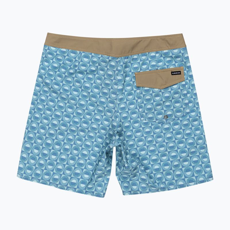 Szorty kąpielowe męskie Quiksilver Surfsilk Straight Leg 18" florever aquifer 2