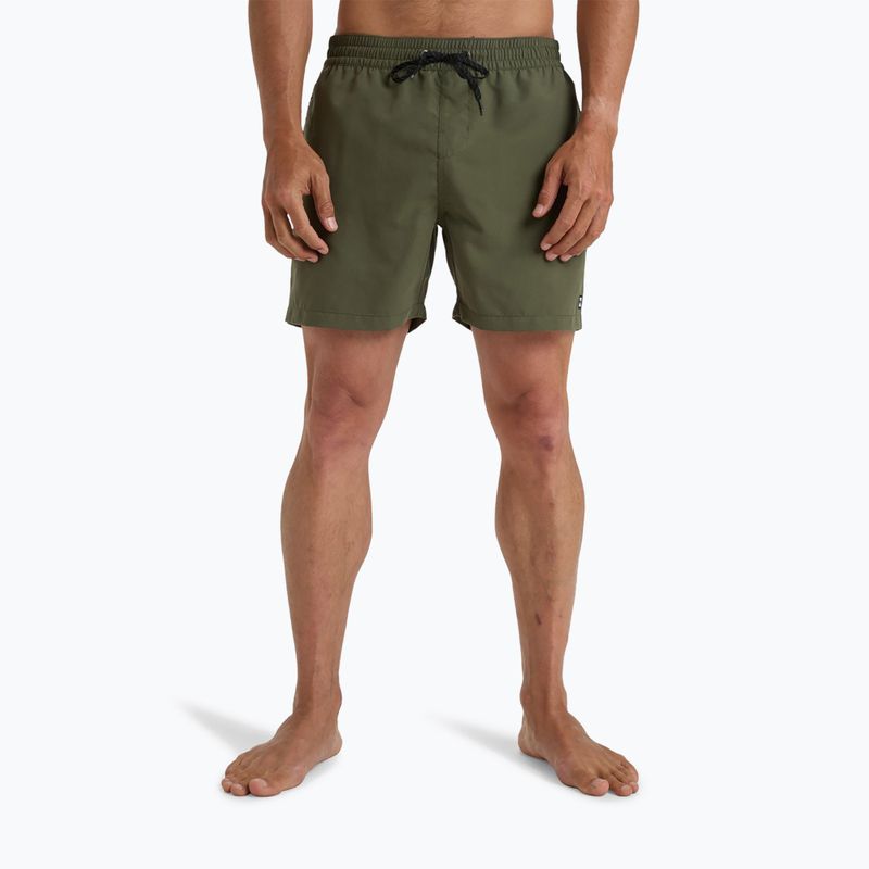 Szorty kąpielowe męskie Billabong All Day Layback military 3