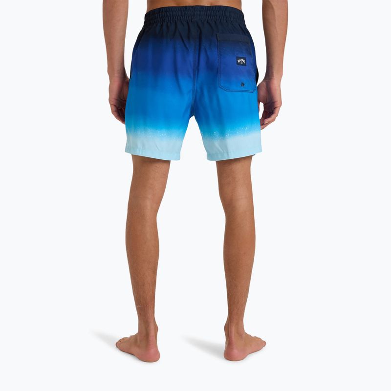 Szorty kąpielowe męskie Billabong All Day Fade Layback coastal blue 5