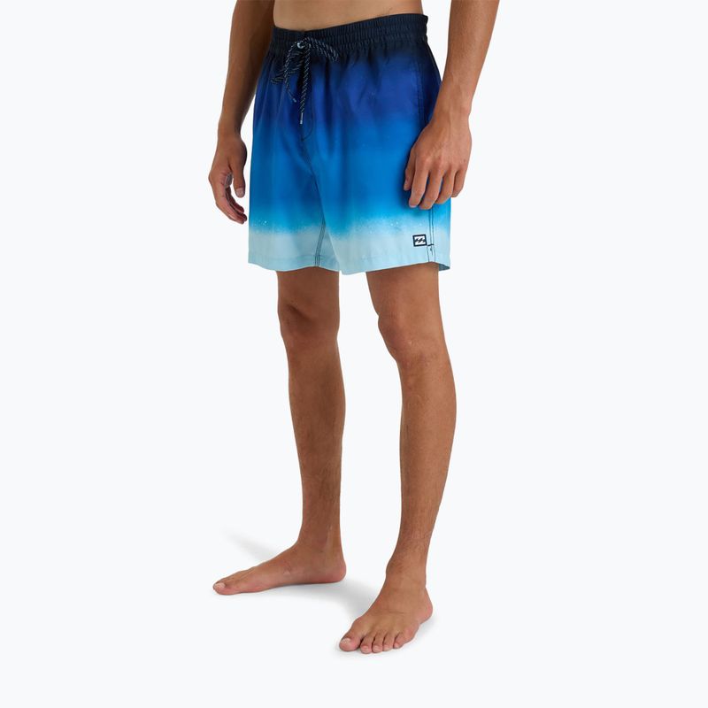 Szorty kąpielowe męskie Billabong All Day Fade Layback coastal blue 7