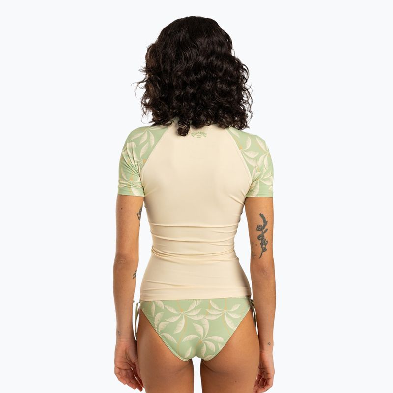 Koszulka do pływania damska Billabong Surf Capsule whitecap 3