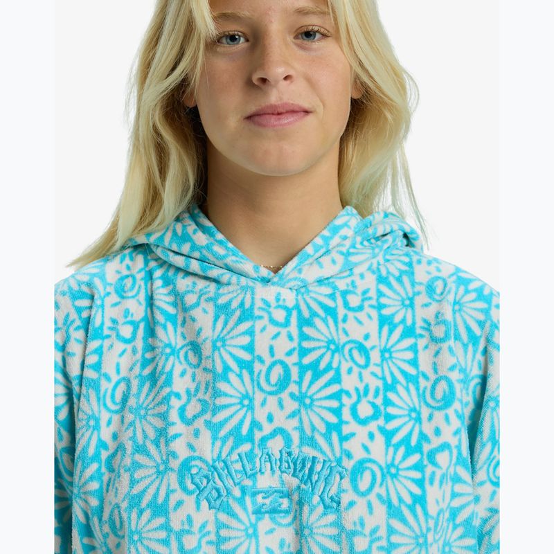 Ponczo kąpielowe damskie Billabong Hooded Towel sea spray 4