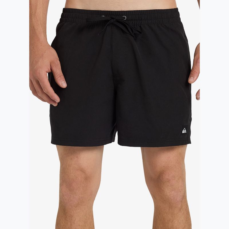 Szorty kąpielowe męskie Quiksilver Everyday Solid Volley 15" black 8