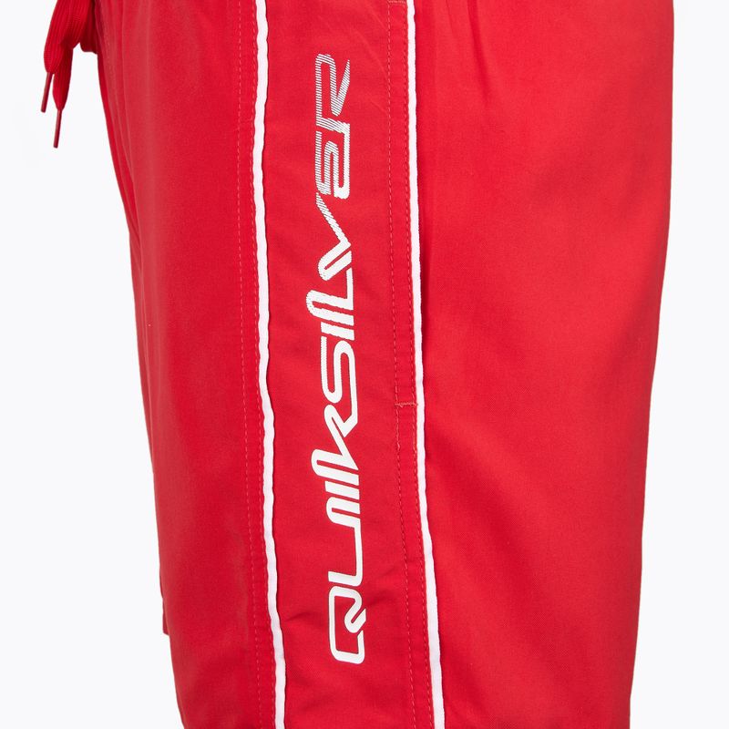 Szorty kąpielowe męskie Quiksilver Everyday Vert Volley 16" high risk red 4