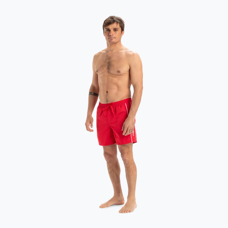 Szorty kąpielowe męskie Quiksilver Everyday Vert Volley 16" high risk red 2