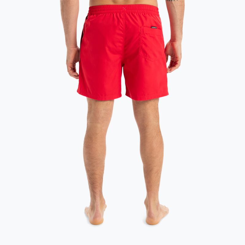 Szorty kąpielowe męskie Quiksilver Everyday Vert Volley 16" high risk red 3