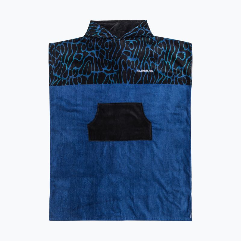 Ponczo Quiksilver Hoody Towel estate blue