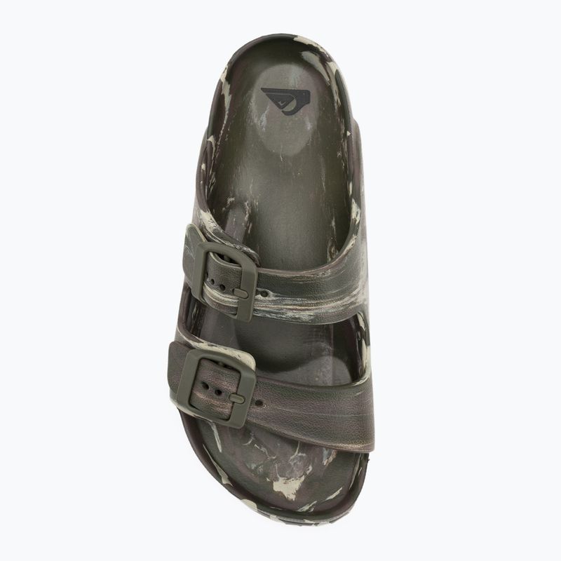 Klapki dziecięce Quiksilver Embark RF green 1 5