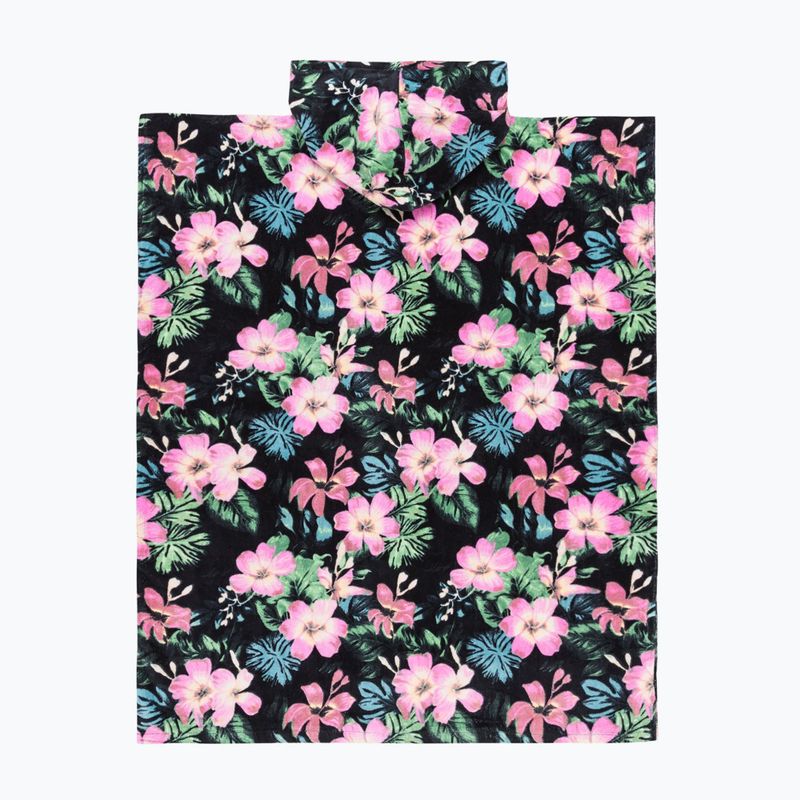 Ponczo dziecięce ROXY Stay Magical Printed basil party waves yw 2