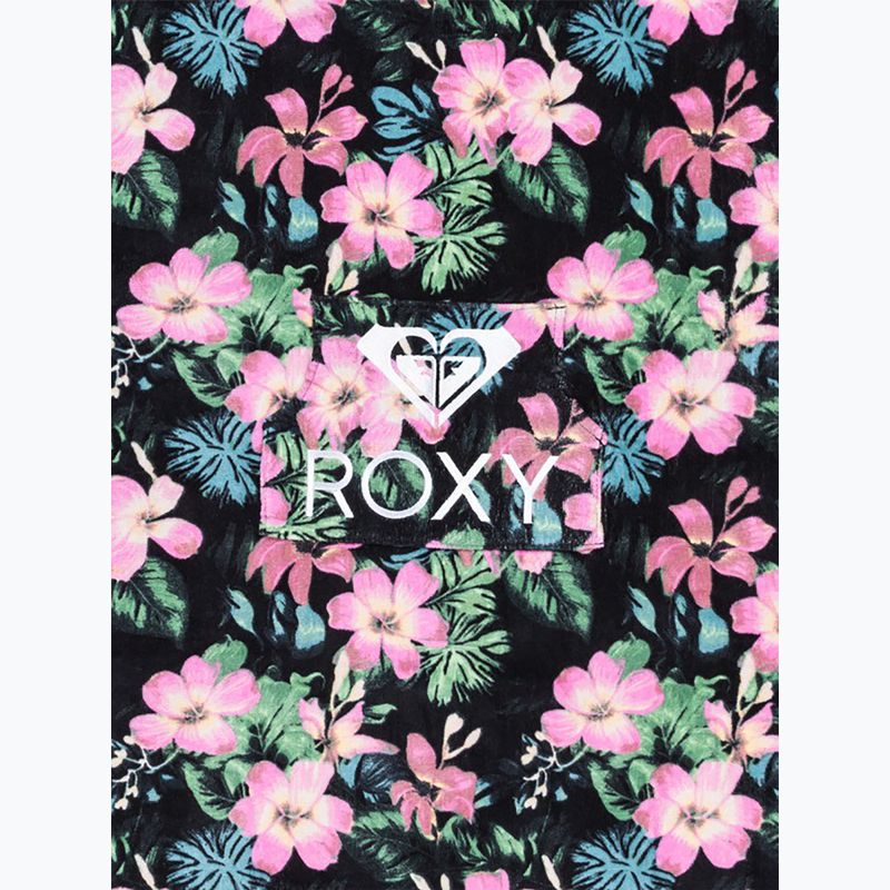 Ponczo dziecięce ROXY Stay Magical Printed basil party waves yw 3