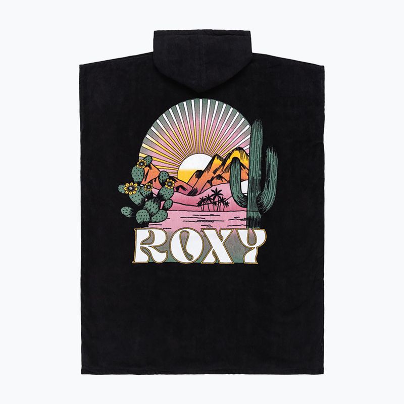 Ponczo damskie ROXY Infinite Lagoon anthracite 2