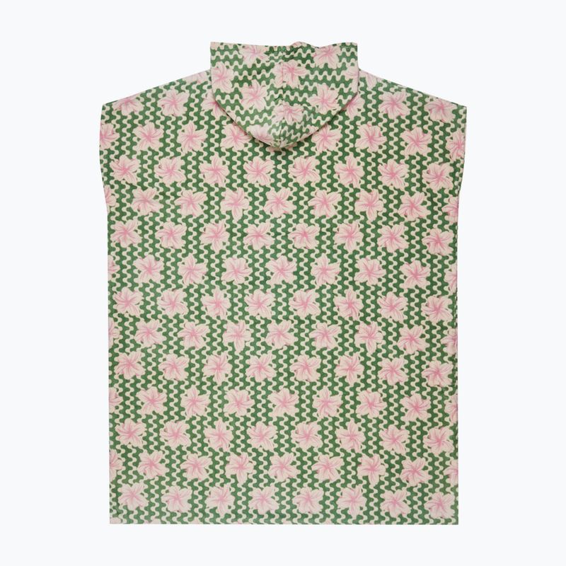 Ponczo damskie ROXY Stay Magical Printed basil party waves yw 2