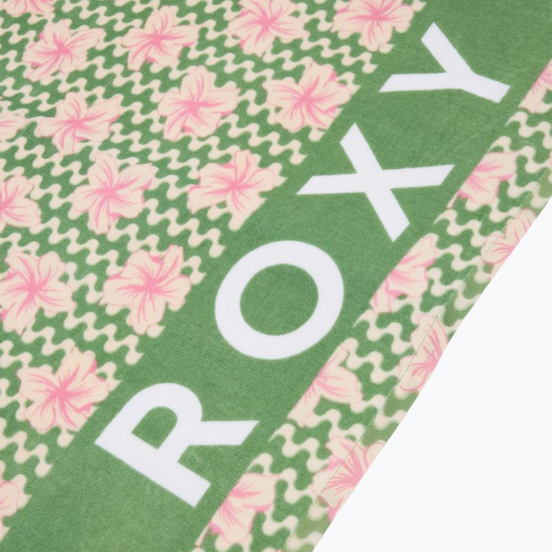 Ręcznik plażowy ROXY Cold Water Printed basil party waves yw 2