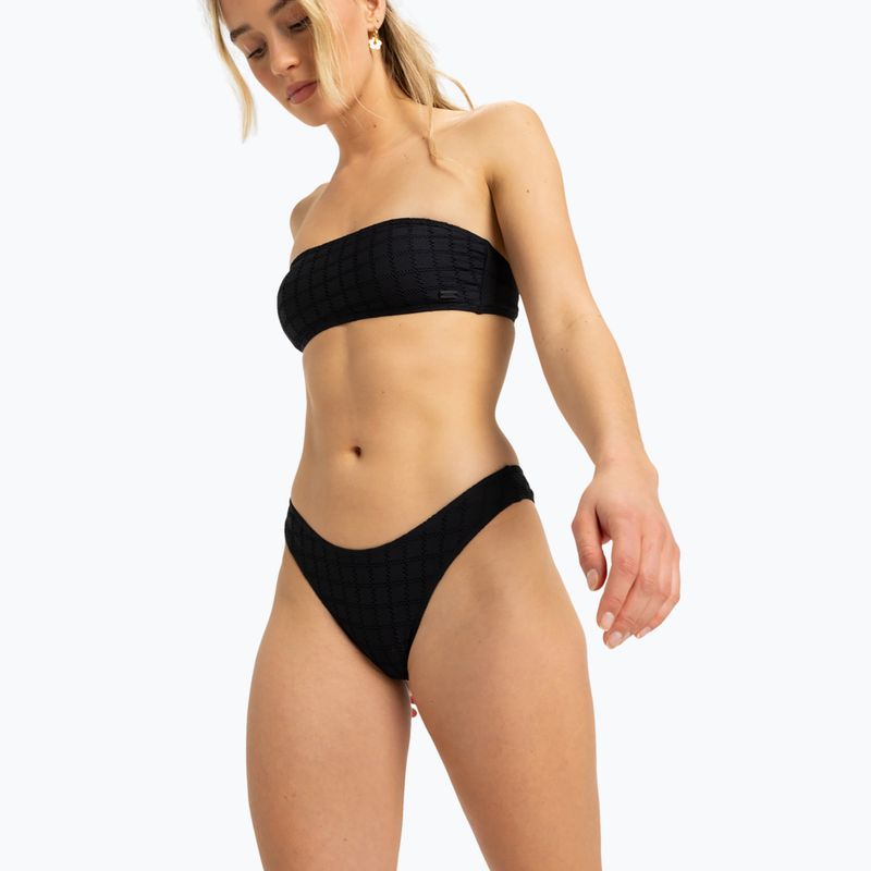 Strój kąpielowy dwuczęściowy damski ROXY Bandeau Cheeky anthracite 2