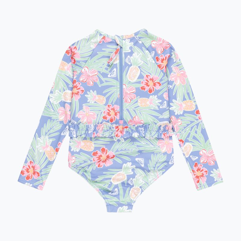 Strój kąpielowy jednoczęściowy dziecięcy ROXY Tropical Story grapemist tropical par tay 2