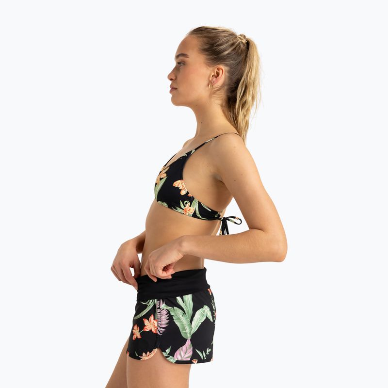 Szorty kąpielowe damskie ROXY Endless Summer anthracite island escape 5