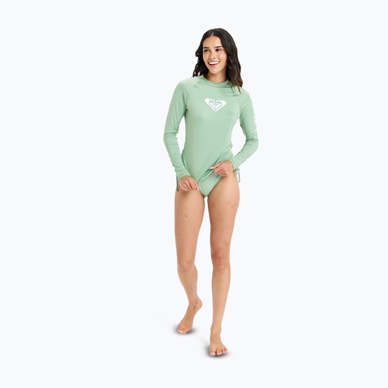 Longsleeve do pływania damski ROXY Whole Hearted basil 2