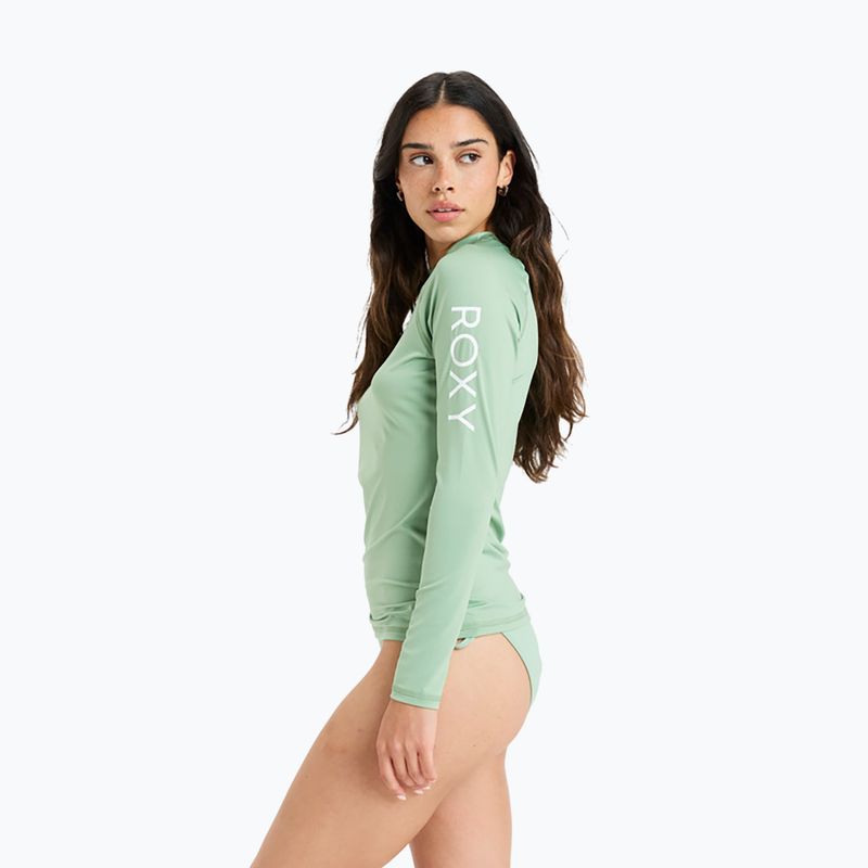 Longsleeve do pływania damski ROXY Whole Hearted basil 4