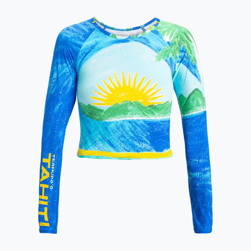 Longsleeve do pływania damski ROXY Atlas Crop Top skyway 5
